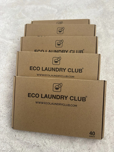Eco laundry sheets boxes - x, 5