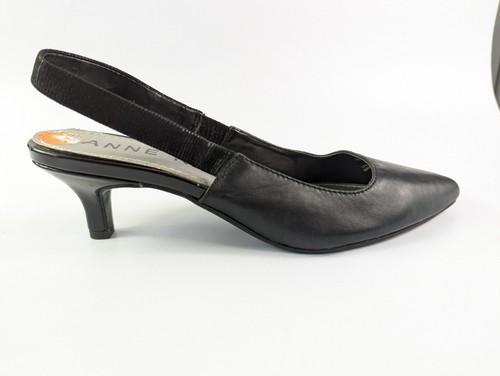 Anne klein black - leather, mid
