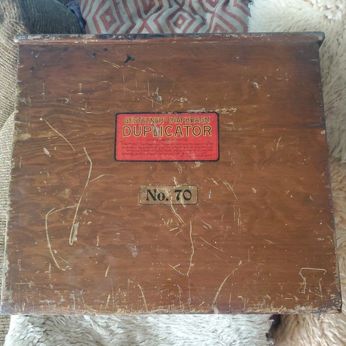 Antique gestetner diaphragm - antique, diaphragm'