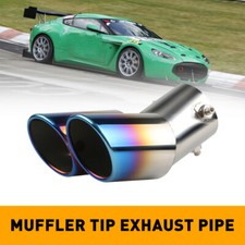 Rear stainless dual exhaust - rear,