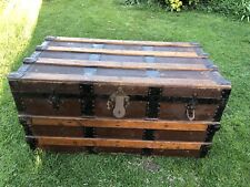 Antique Wood, Canvas & Iron