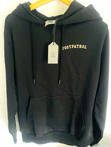 Footpatrol black pullover - footpatrol,