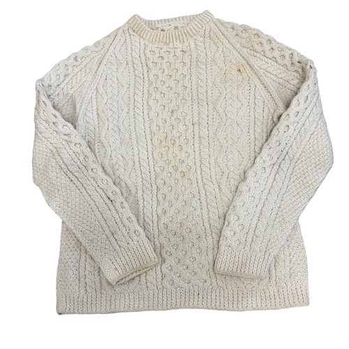 Vintage aran knit - vintage, jumper