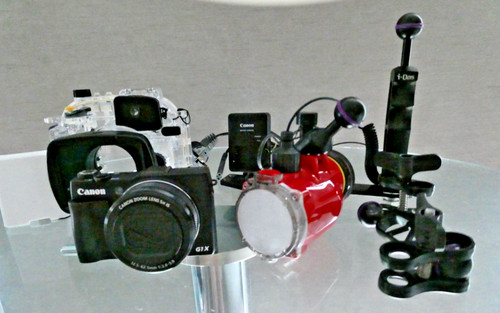 Underwater housing for canon - underwater,
