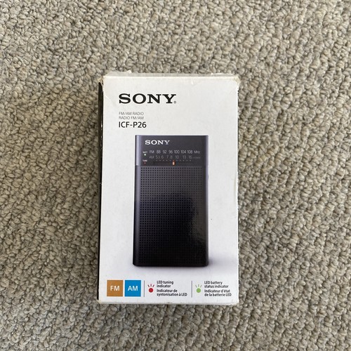Sony icf p26 portable - portable, pocket
