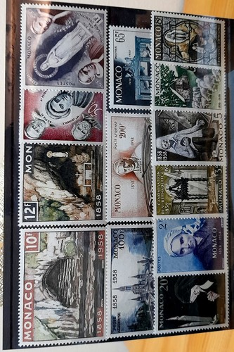 Monaco 1958 mnh - monaco,