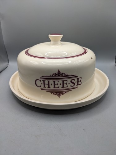 Victorian pottery 1869 cheese - pottery,