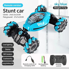 4WD 1:16 Stunt RC Car with LED Light Gesture Induction Deformation Twist Climbin