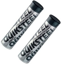 QuikSteel - Quick Metal Repair Putty - Chemical Steel Reinforced Putty - 57g  x2