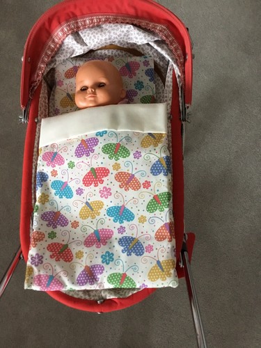 First size dolls pram cot - dolls,