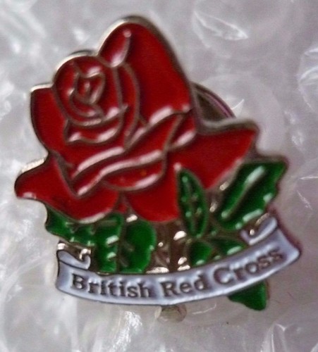 British red cross - red, rose