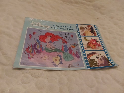 Disney cross stitch calendar - stitch,