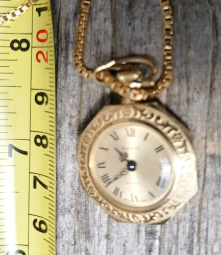 Vintage everite pendant watch - everite,