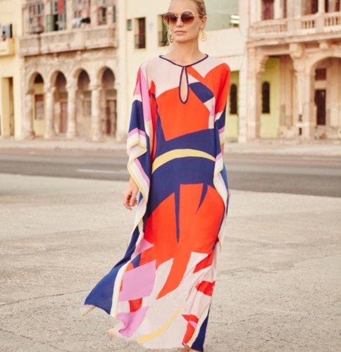 Women loose long - long, kaftan