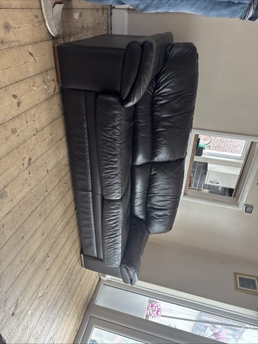 Leather sofa set piece - ,