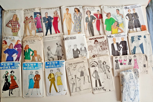 Lot vintage sewing - of,