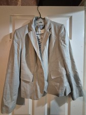 Marks And Spencers Beige Linen