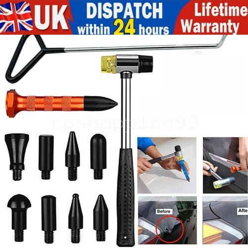 Paintless dent repair rod kit - dent,