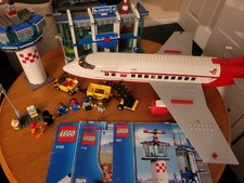 LEGO City 3182 Airport Set with Instructions x4, No Box