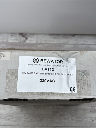 Bewator 12v 1amp battery - bewator,