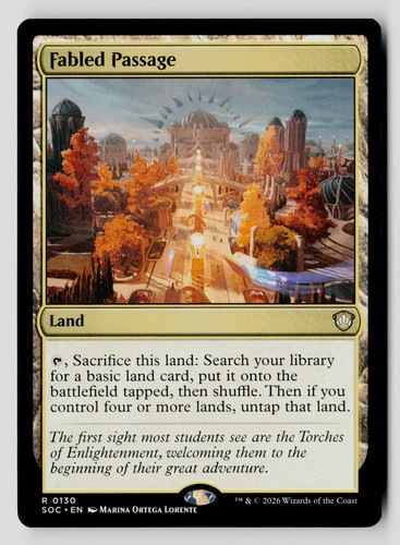 Fabled passage 130 mtg - fabled,