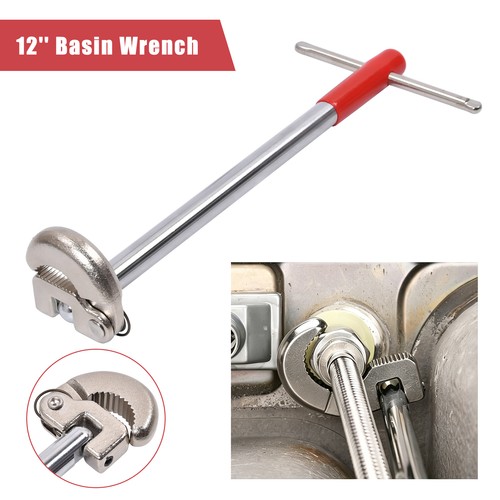 Basin wrench adjustable - 12",