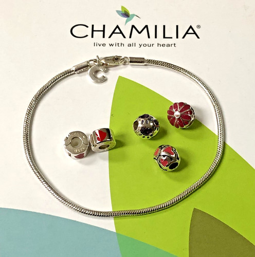 Authentic chamilia rare - rare, &