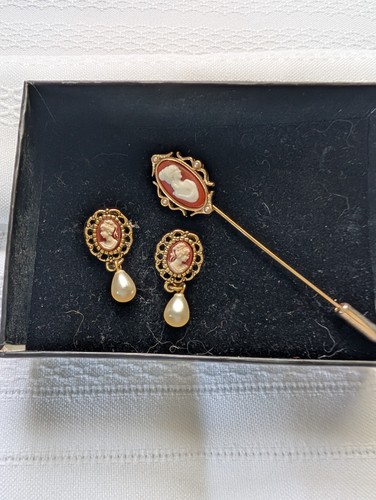 Vintage shell cameo - vintage,
