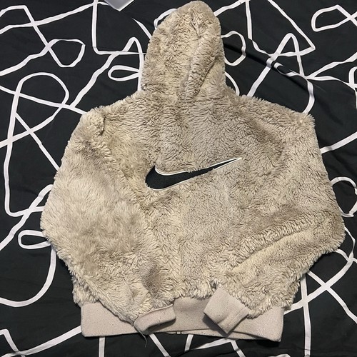 Nike women beige - faux, fur