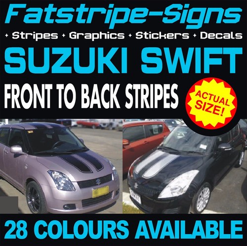 Fit suzuki swift stripes - to,