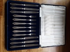Antique Silver Plated Cutlery