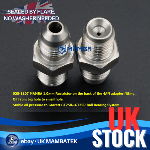 Sus304 4an turbo oil feed - turbo,