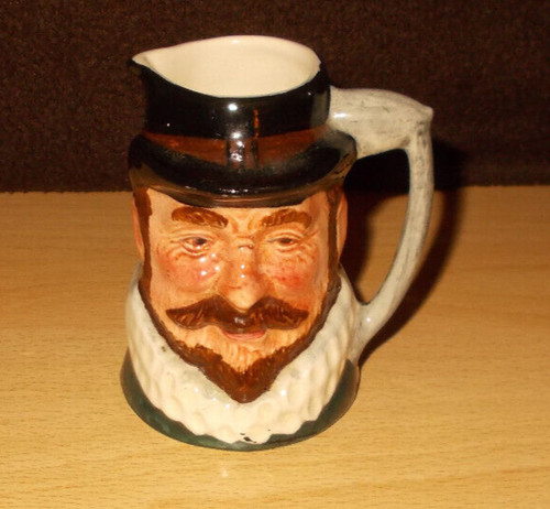 Sandland character ware jug - sandland,