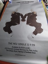 JAMIROQUAI - SUPERSONIC Original 1999 Extra Large promo Poster 40 x 60 inch