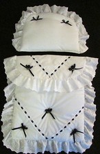 COACH BUILT PRAM BEDDING SET +