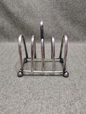 Vintage Silver Plate Toast