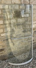 Curved Hinged Glass Shower Screen