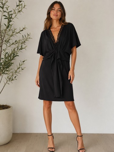 Zara neck lace - zara, v-neck