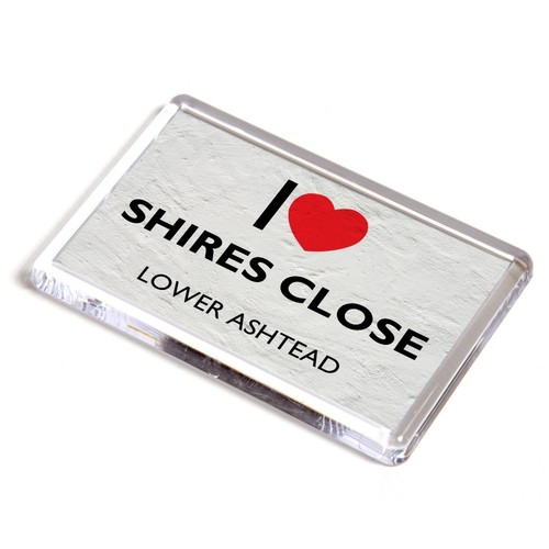 Fridge magnet love shires - magnet, i