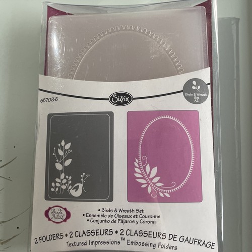 Sizzix birds wreath - birds, a2
