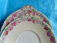 Adderley Ware 2 x Cake Plates