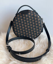 BRAND NEW Moynat Yoyo Round Crossbody Bag Canvas 1920 M Monogram Leather