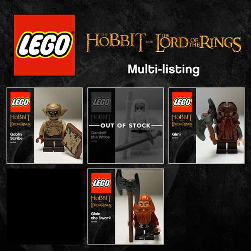 Lego the hobbit and - the,