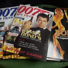 007 Spy Files Magazines 1-32 (missing No:4) In An Official Box