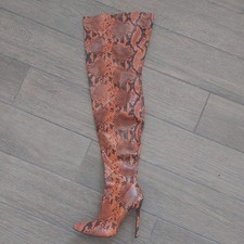 Truffle Collection Orange Faux
