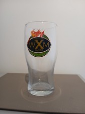  Wrexham Lager Pint Glasses 