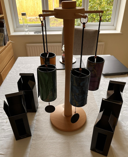 Zaphir chimes set - chimes, coloured