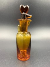 Antique Civil War Medical Surgical Chloroform Anaesthesia Glass Drip Drop Bottle