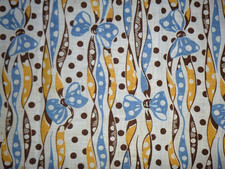 Vtg Feedsack Fabric Full Open