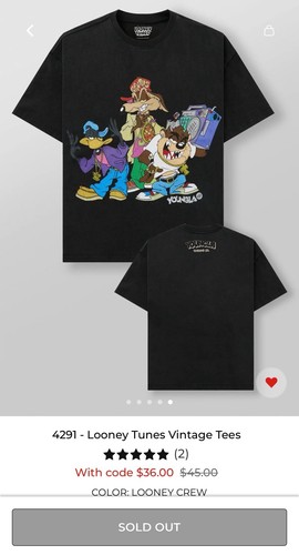 Young vintage looney tunes - vintage,